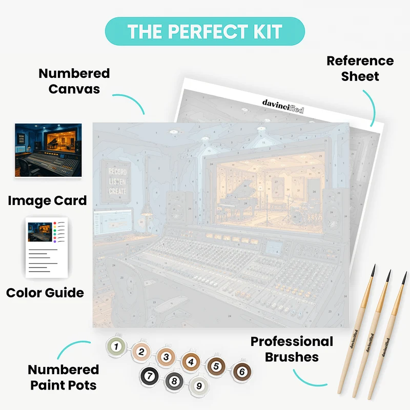 Nashville Studio Session - Paint by Numbers Kit