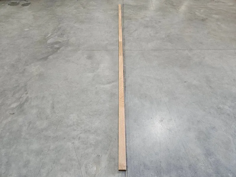 Tasseau décoratif chêne bois massif abouté - 15x36 - L=1.3m (raboté 4 faces)