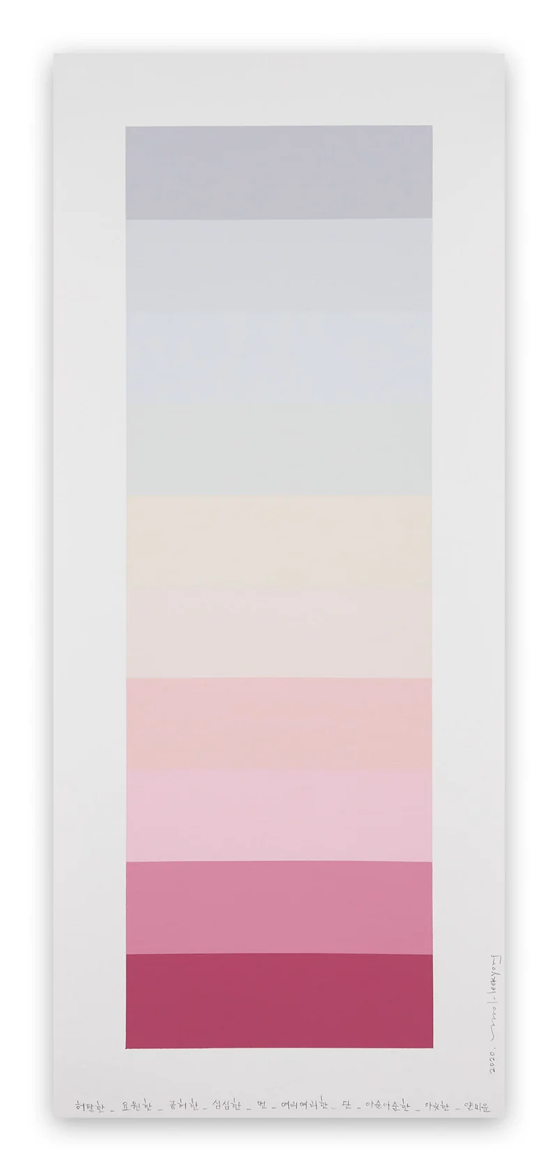 Emotional Color Chart 136