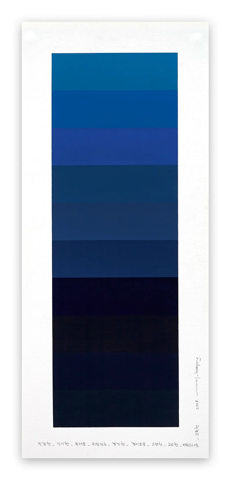 Emotional color chart 098