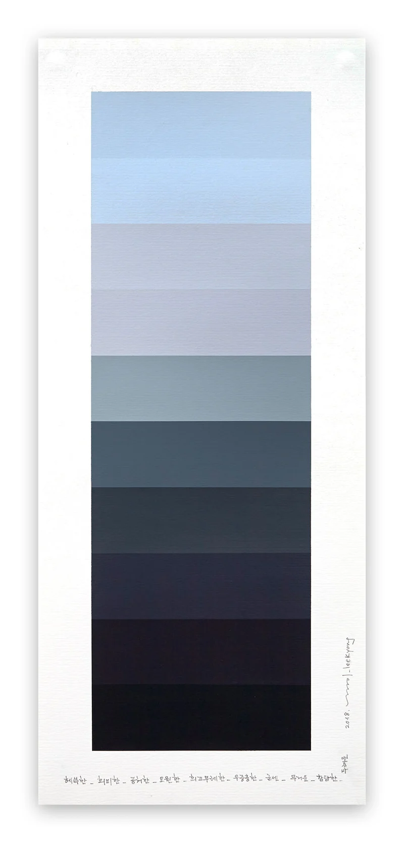 Emotional color chart 092