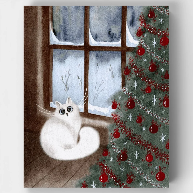 "January" Paint by Numbers Kit