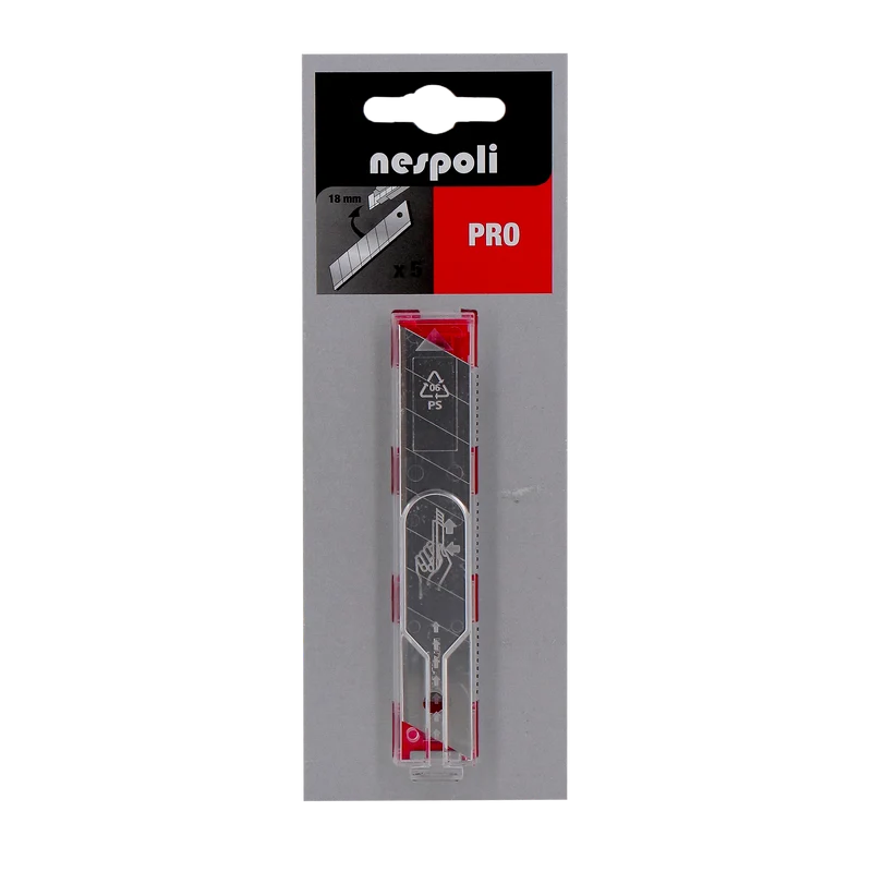KIt 5 lames de cutter 18 mm