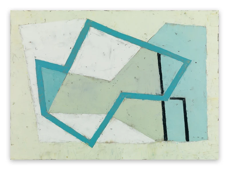 Harbour Forms III (Blue Edge)