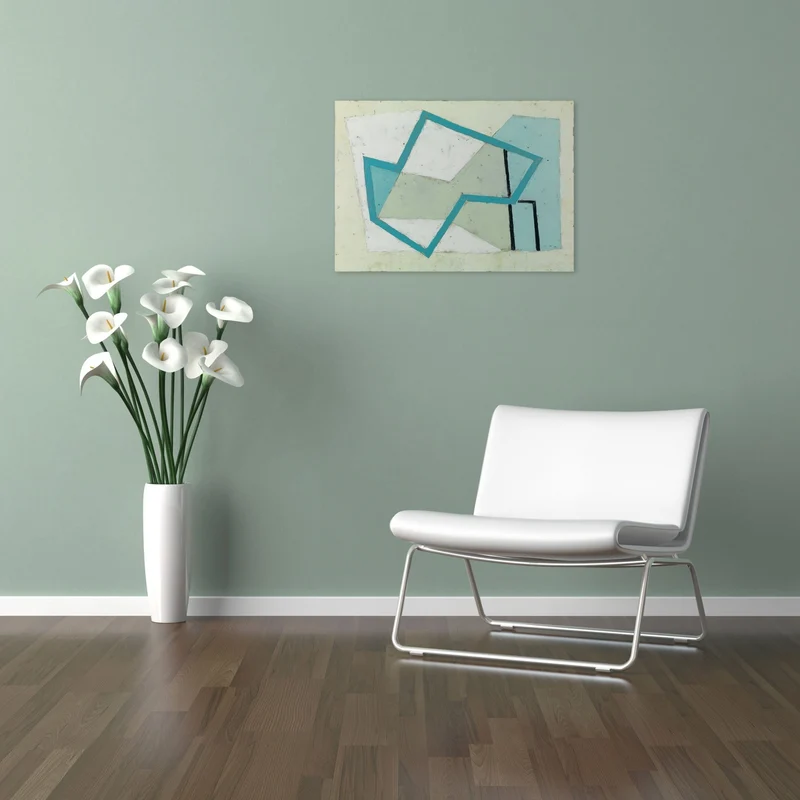 Harbour Forms III (Blue Edge)