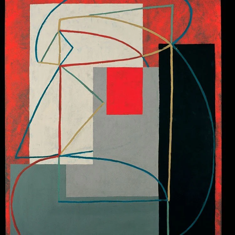 Breaking Contour (Red Square)