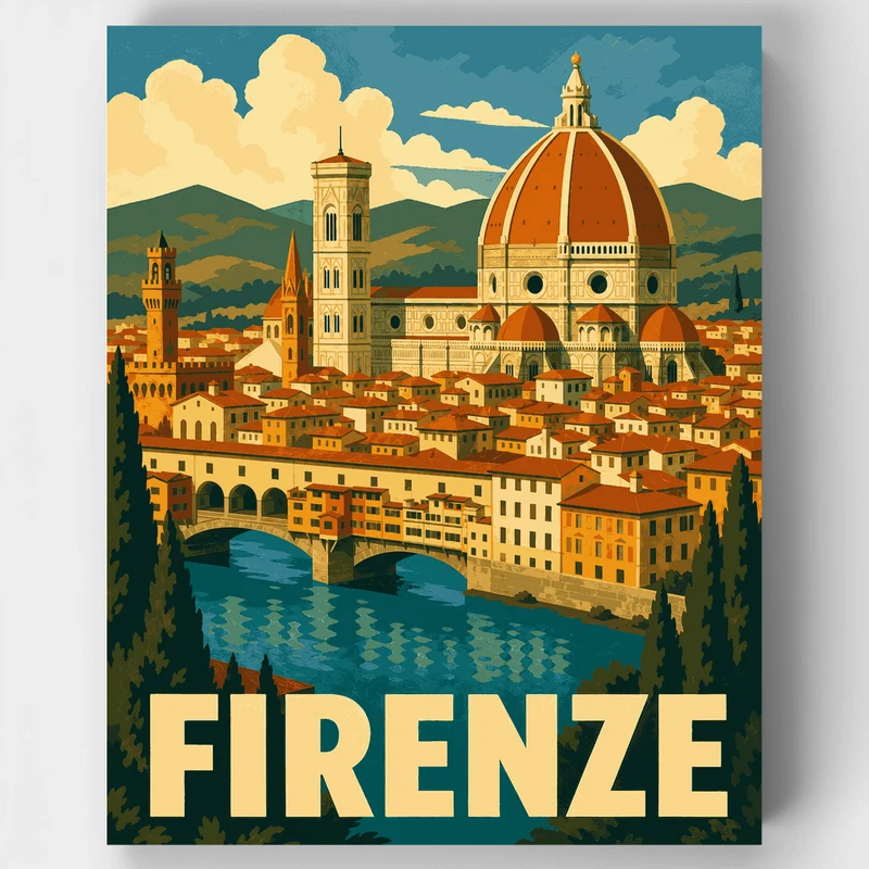 Duomo of Florence - Paint by Numbers Kit