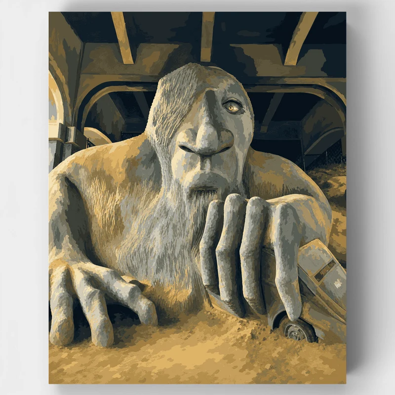 Fremont Troll's Grip - Paint by Numbers Kit