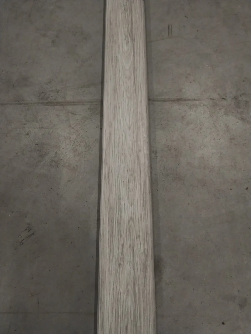 Plinthe SMF décor chêne taupe léger-Barcelone 2500x59x17,4mm