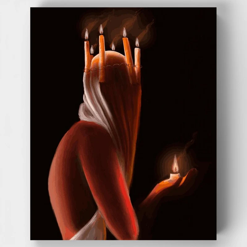 "The Hermit" Paint by Numbers Kit