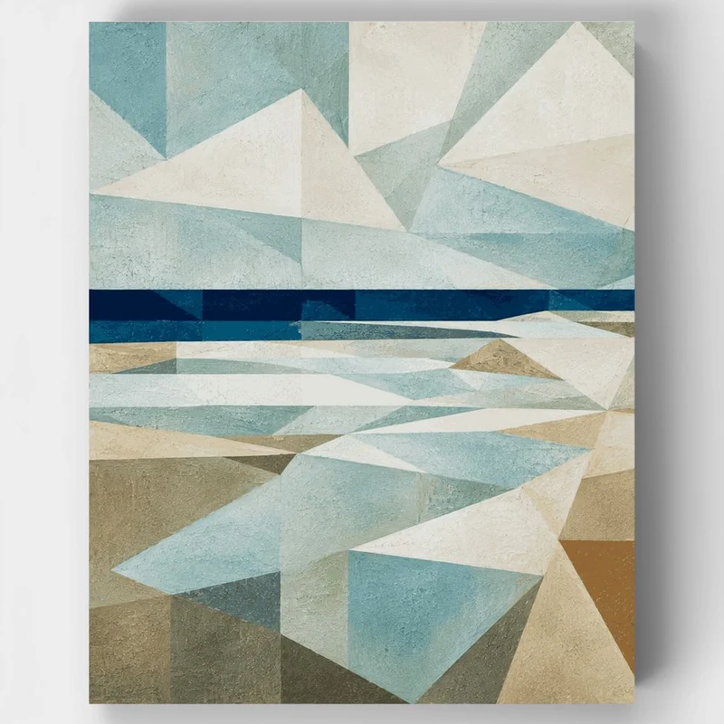 "Low Tide" Paint by Numbers Kit