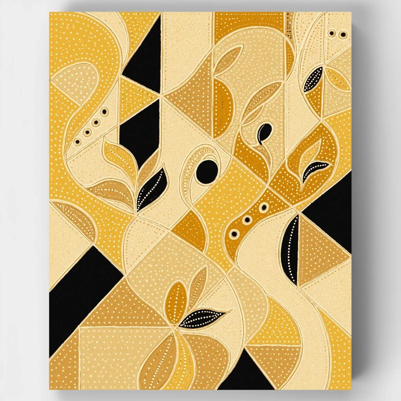 "Canting Line" Paint by Numbers Kit