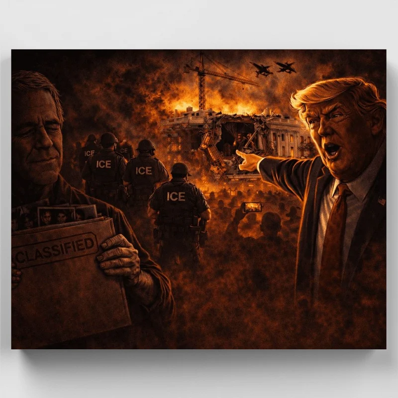 "Epstein Who" Paint by Numbers Kit