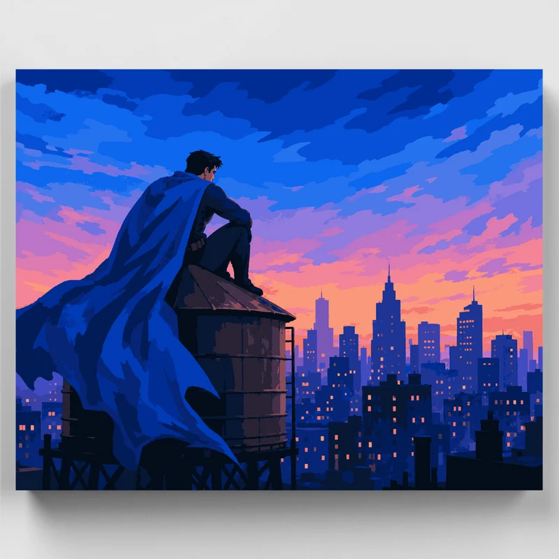 Guardian at Dusk - Paint by Numbers Kit
