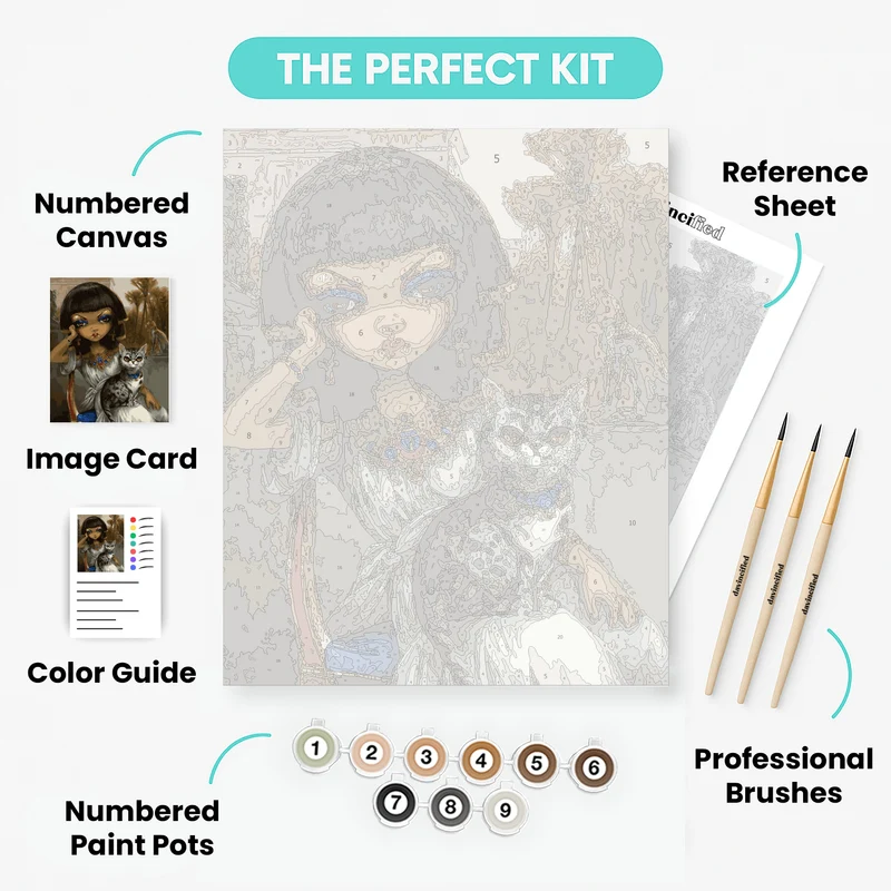 Sanura - Paint by Numbers Kit