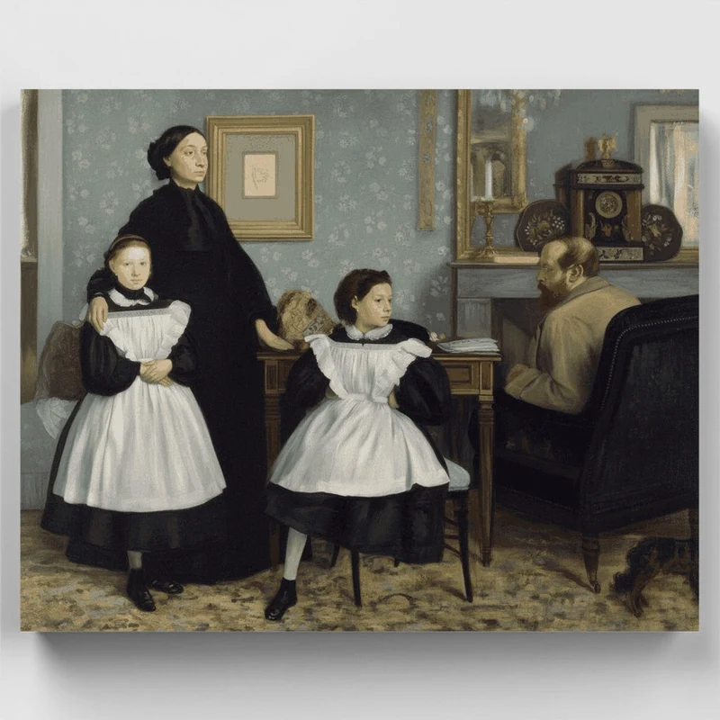 The Bellelli Family - Paint by Numbers Kit