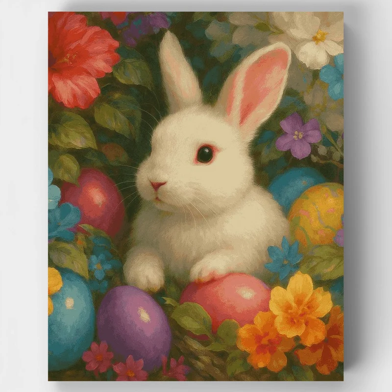 "Happy Hops" Paint by Numbers Kit
