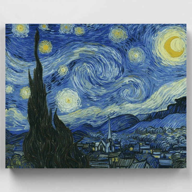 Starry Night - Paint by Numbers Kit