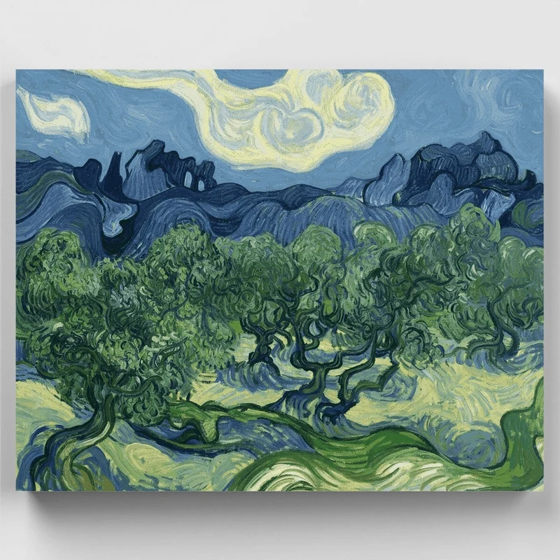 The Olive Trees - Paint by Numbers Kit