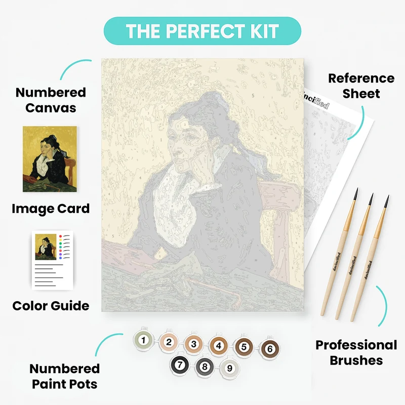 L'Arlésienne - Paint by Numbers Kit