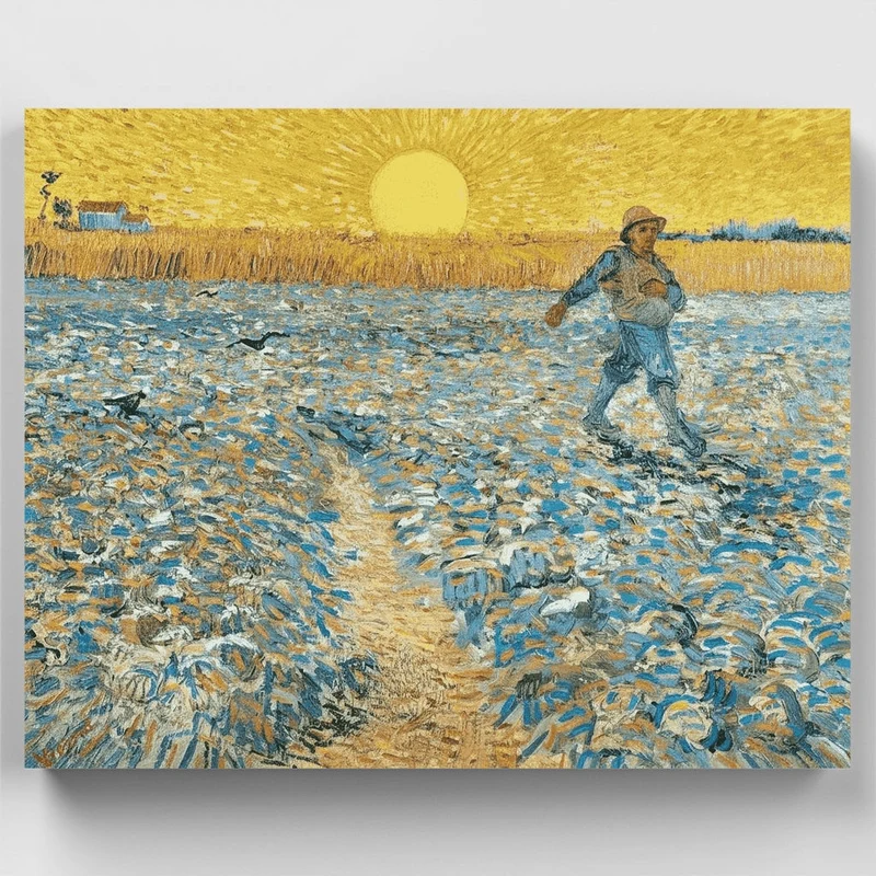 Sower at Sunset - Paint by Numbers Kit
