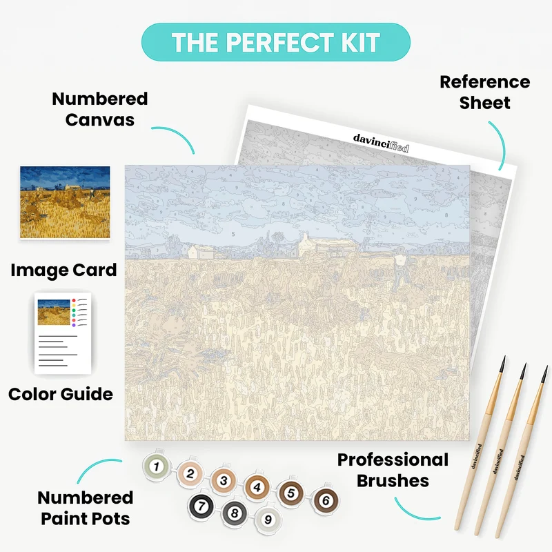 Harvest in Provence - Paint by Numbers Kit