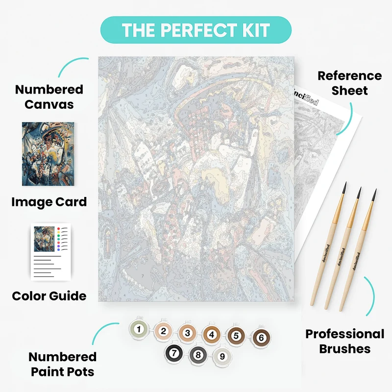 Moscow I - Paint by Numbers Kit