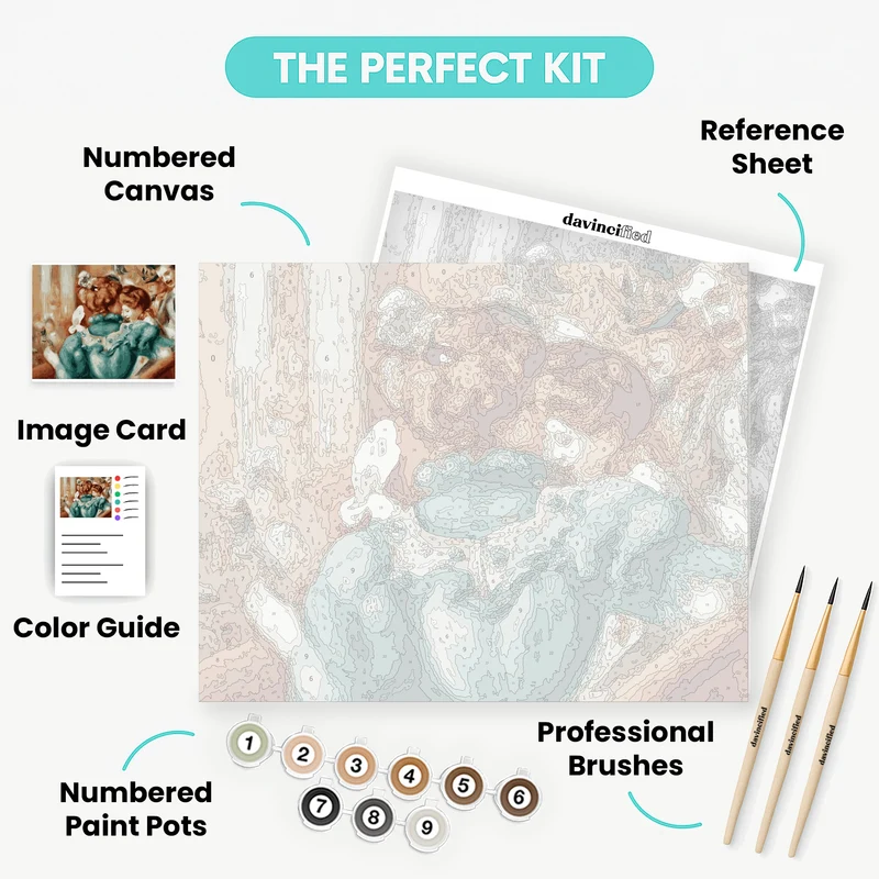 La Loge (The Theatre Box) - Paint by Numbers Kit