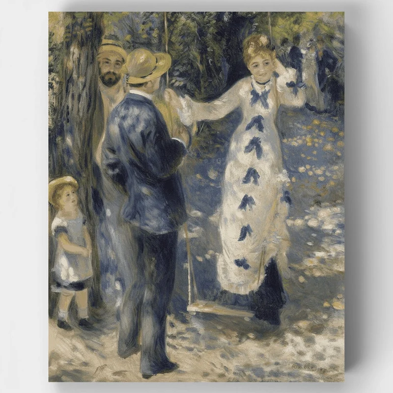 The Swing (La Balançoire) - Paint by Numbers Kit