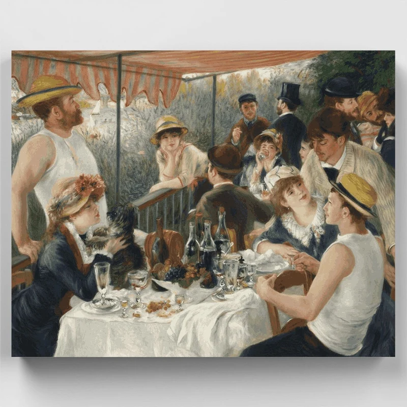 Luncheon of the Boating Party - Paint by Numbers Kit