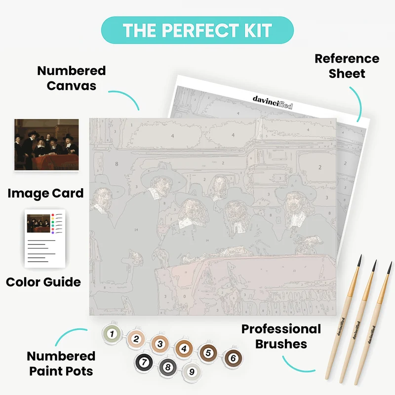 The Sampling Officials - Paint by Numbers Kit