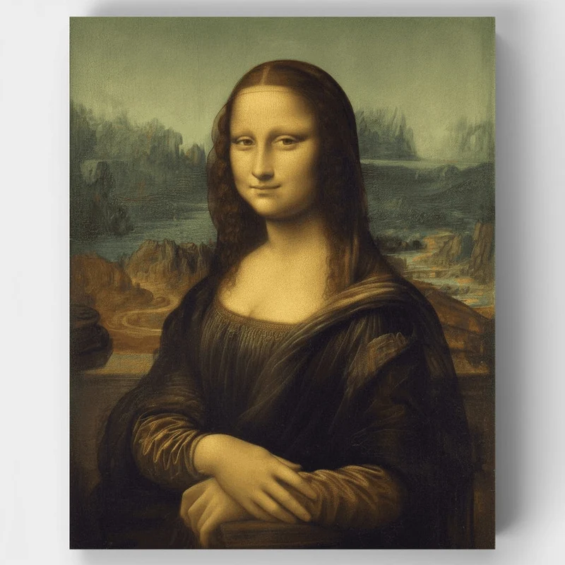 Mona Lisa - Paint by Numbers Kit