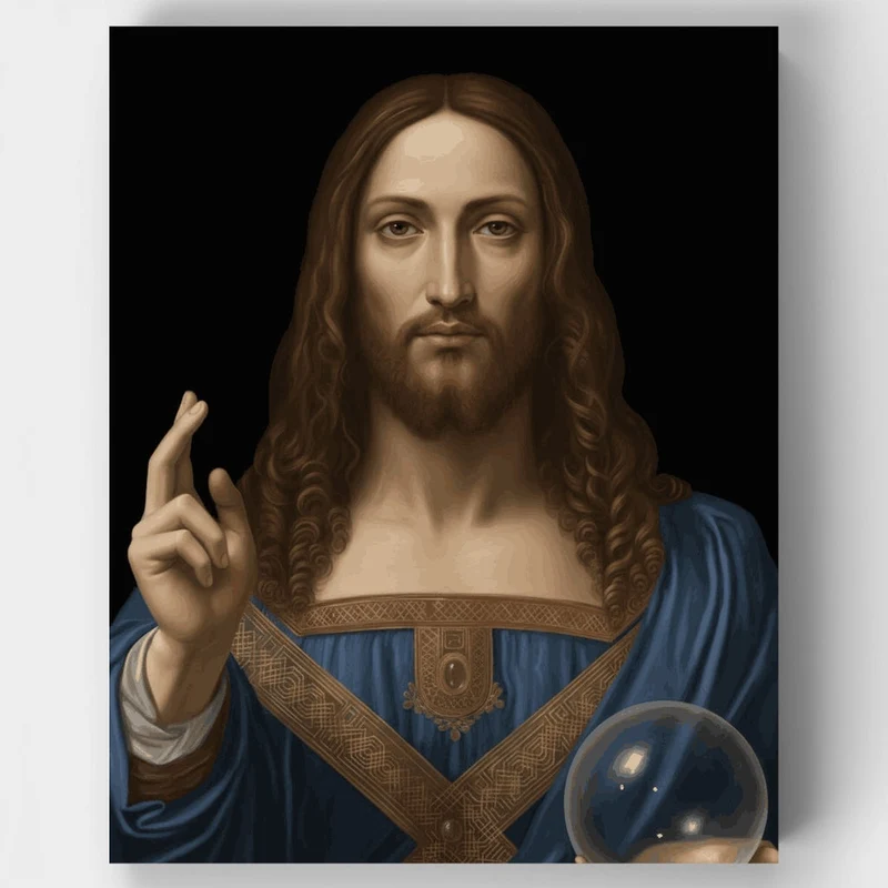 Salvator Mundi - Paint by Numbers Kit