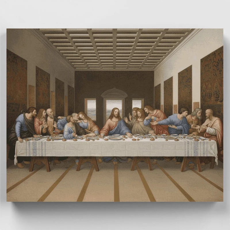 The Last Supper - Paint by Numbers Kit