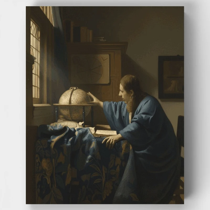 The Astronomer - Paint by Numbers Kit