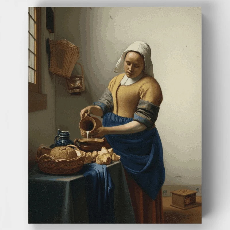 The Milkmaid - Paint by Numbers Kit