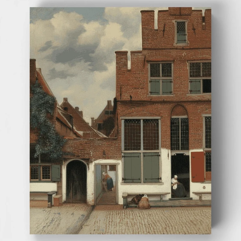 The Little Street - Paint by Numbers Kit