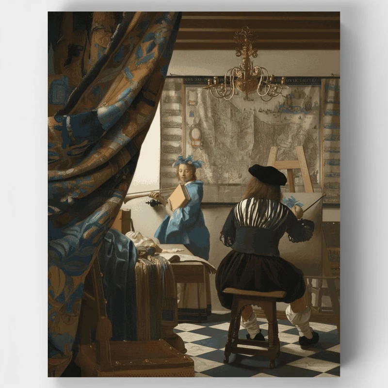 The Art of Painting - Paint by Numbers Kit