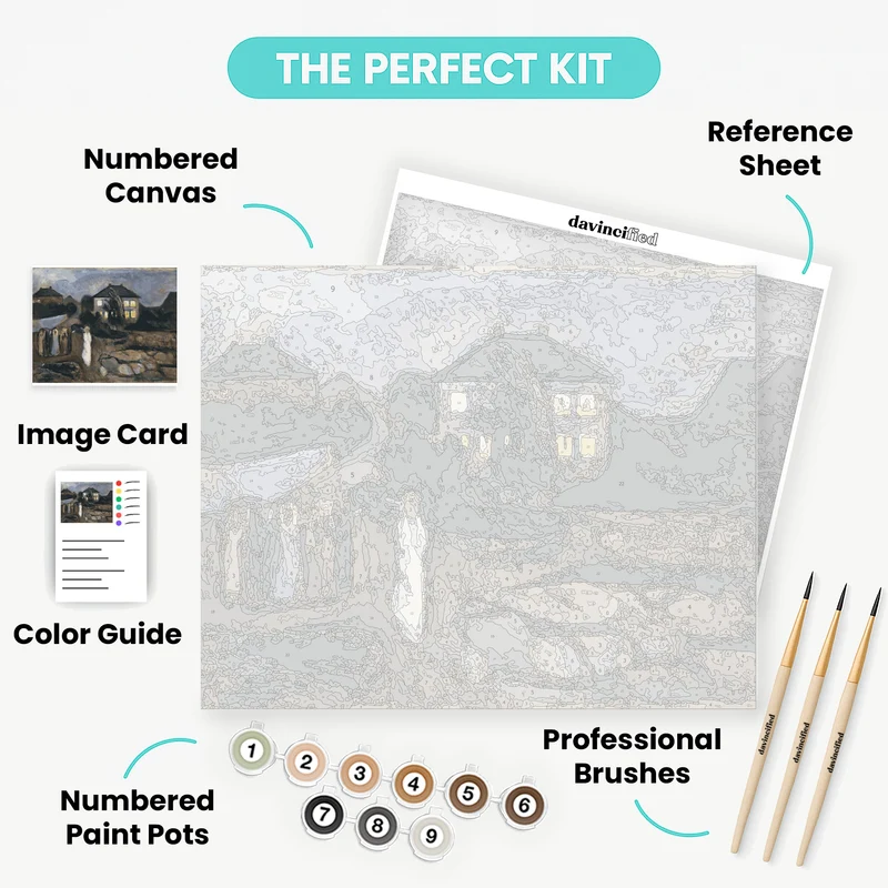 The Storm - Paint by Numbers Kit