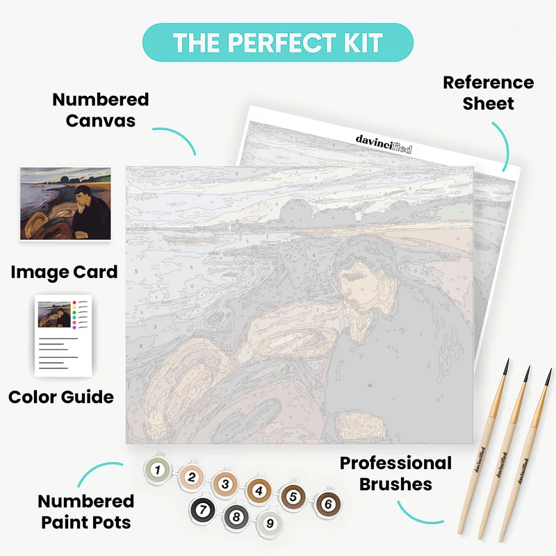 Melancholy - Paint by Numbers Kit