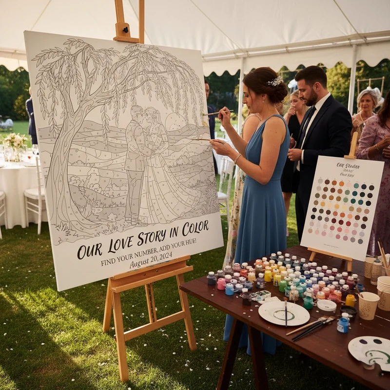 Large Custom Paint by Numbers Kit