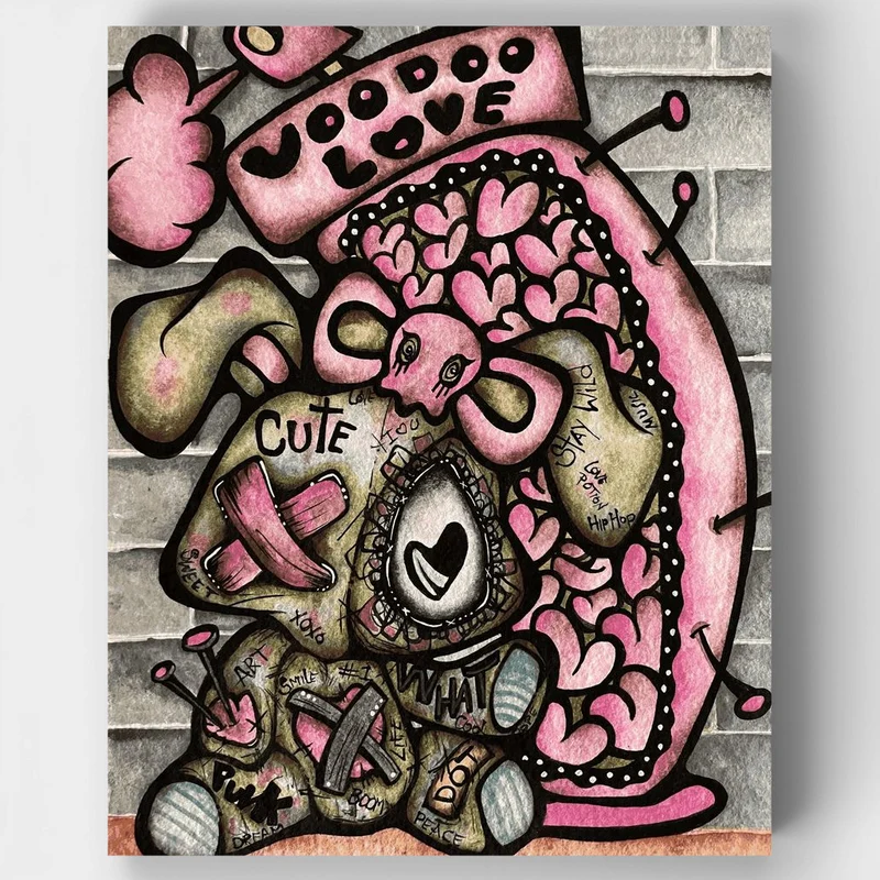"Voodoo Love" Paint by Numbers Kit