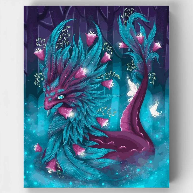 "Earth dragon" Paint by Numbers Kit