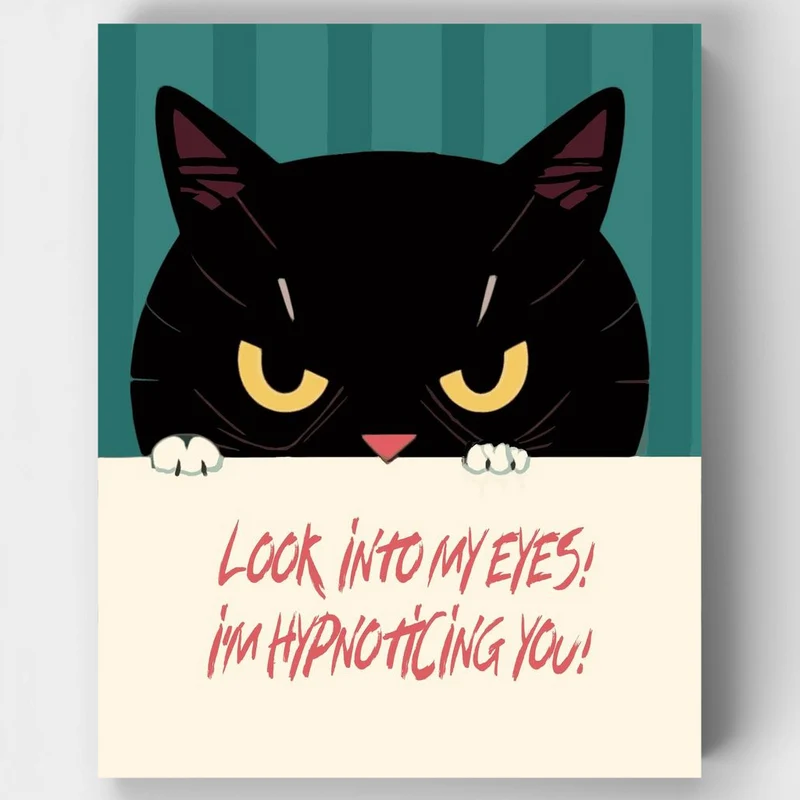 "cat" Paint by Numbers Kit
