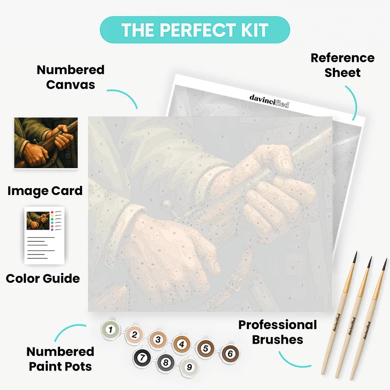 Soldier's Grip - Paint by Numbers Kit