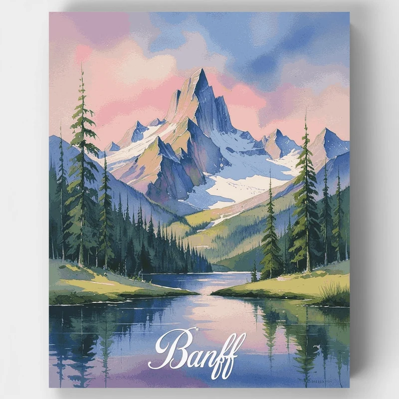 Banff - Paint by Numbers Kit