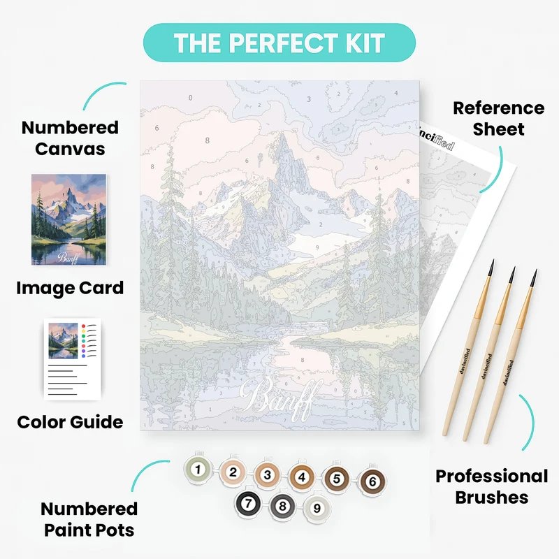 Banff - Paint by Numbers Kit