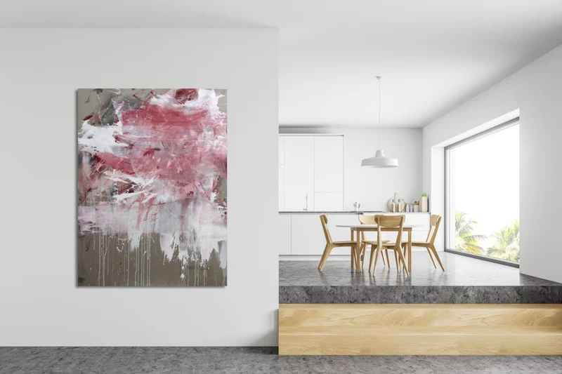 Pink Noise (Abstract Expressionism)