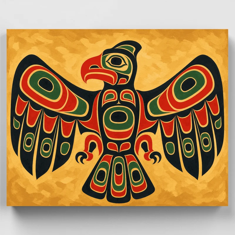 Thunderbird Spirit - Paint by Numbers Kit