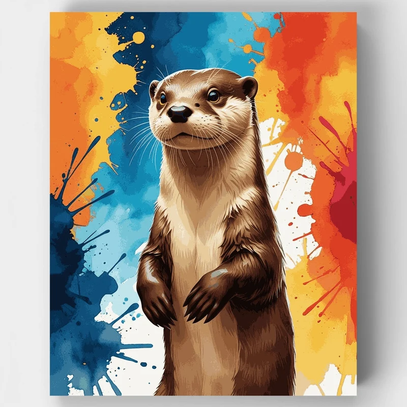 Otter - Paint by Numbers Kit